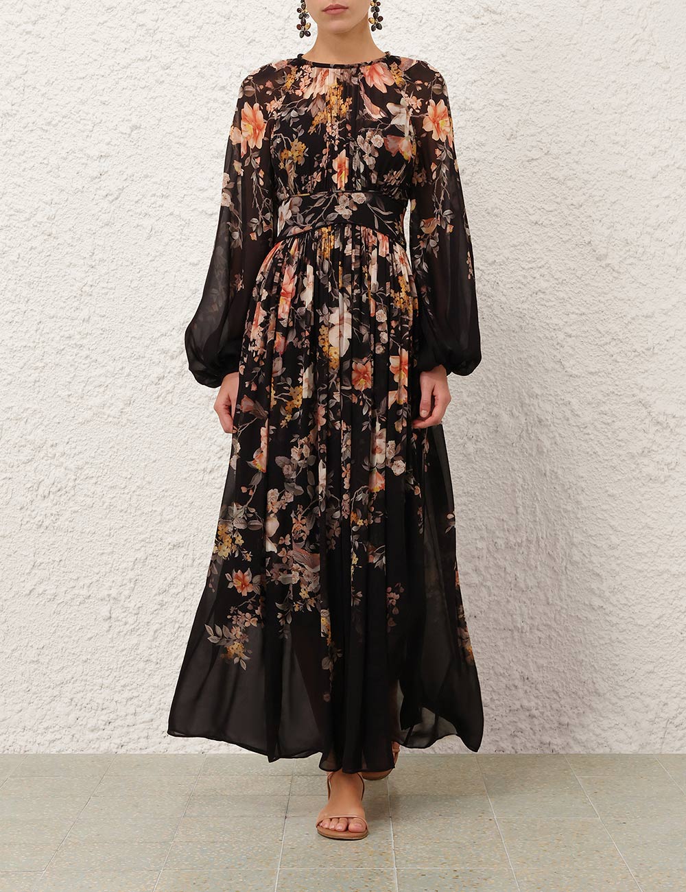 Zimmermann Carousel Billow Maxi Dress