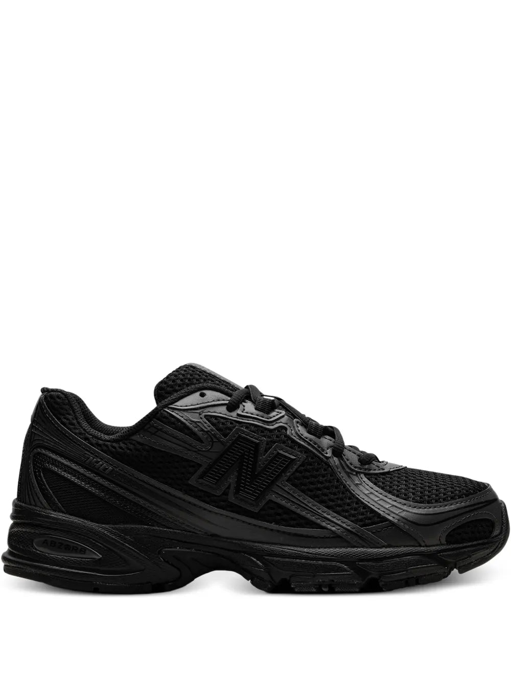New Balance 740 "Triple Black" sneakers