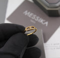 Messika Move Uno half pavé ring