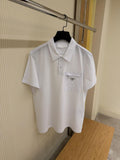 Buy Prada Black Triangle Logo