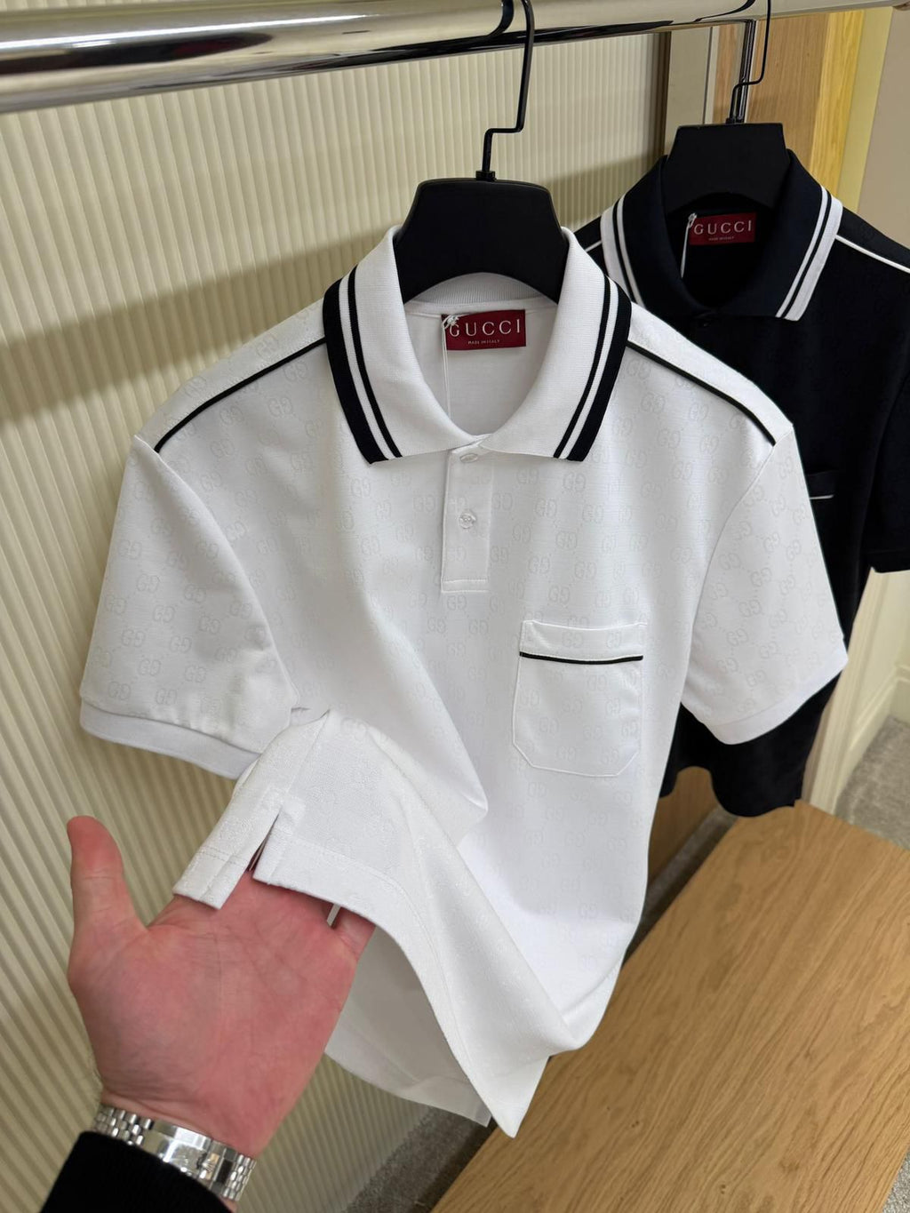 Gucci Brown GG Polo Shirt