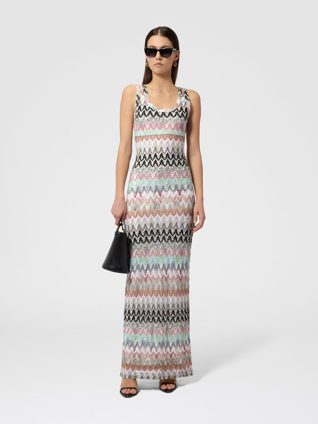 Missoni Chevron Sleeveless Dress