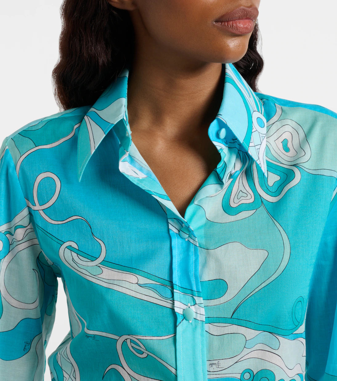 Pucci Orchidee-Print Two-Piece Set