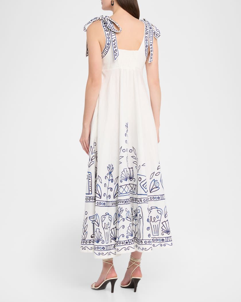 Buy ALEMAIS Neutral Leela Ballet Sundress