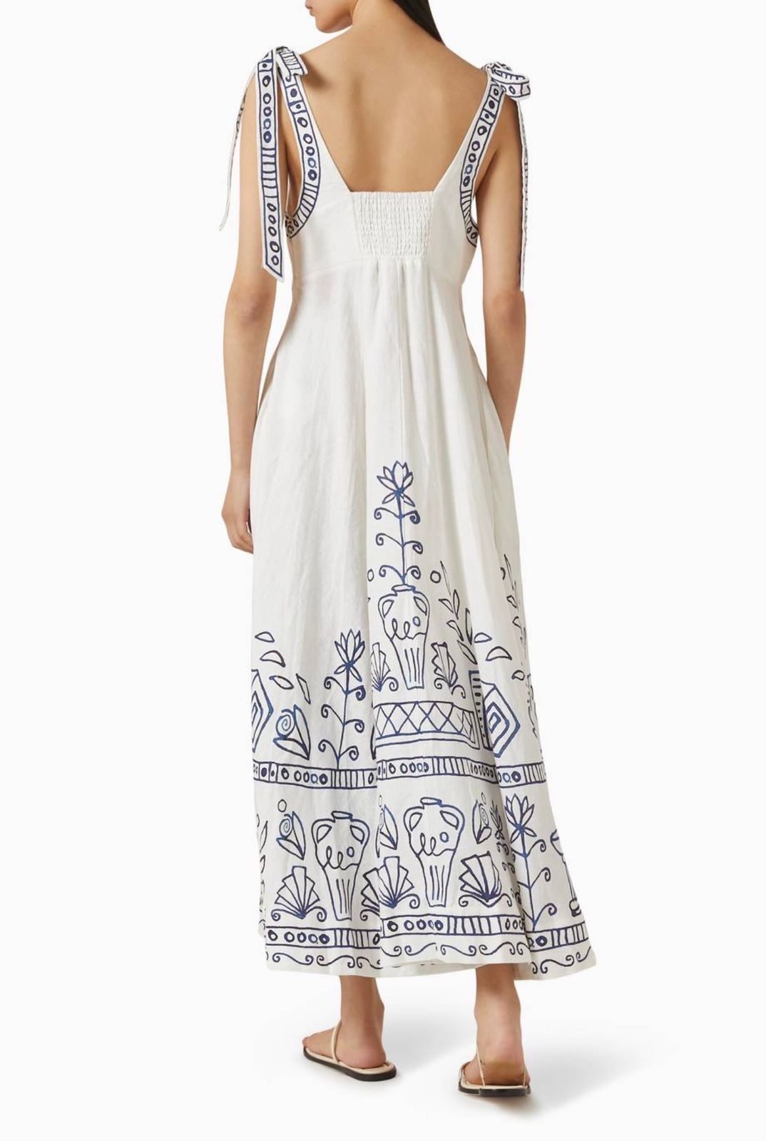 Buy ALEMAIS Neutral Leela Ballet Sundress