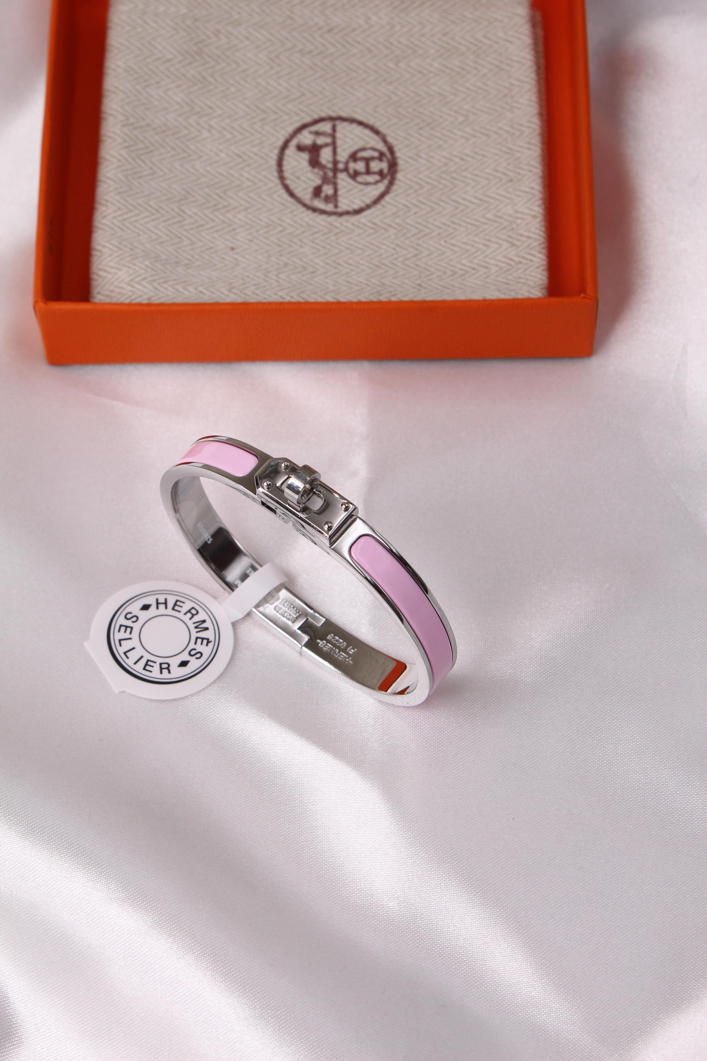 Hermes Brazalete Mini Clic Kelly (17cm)