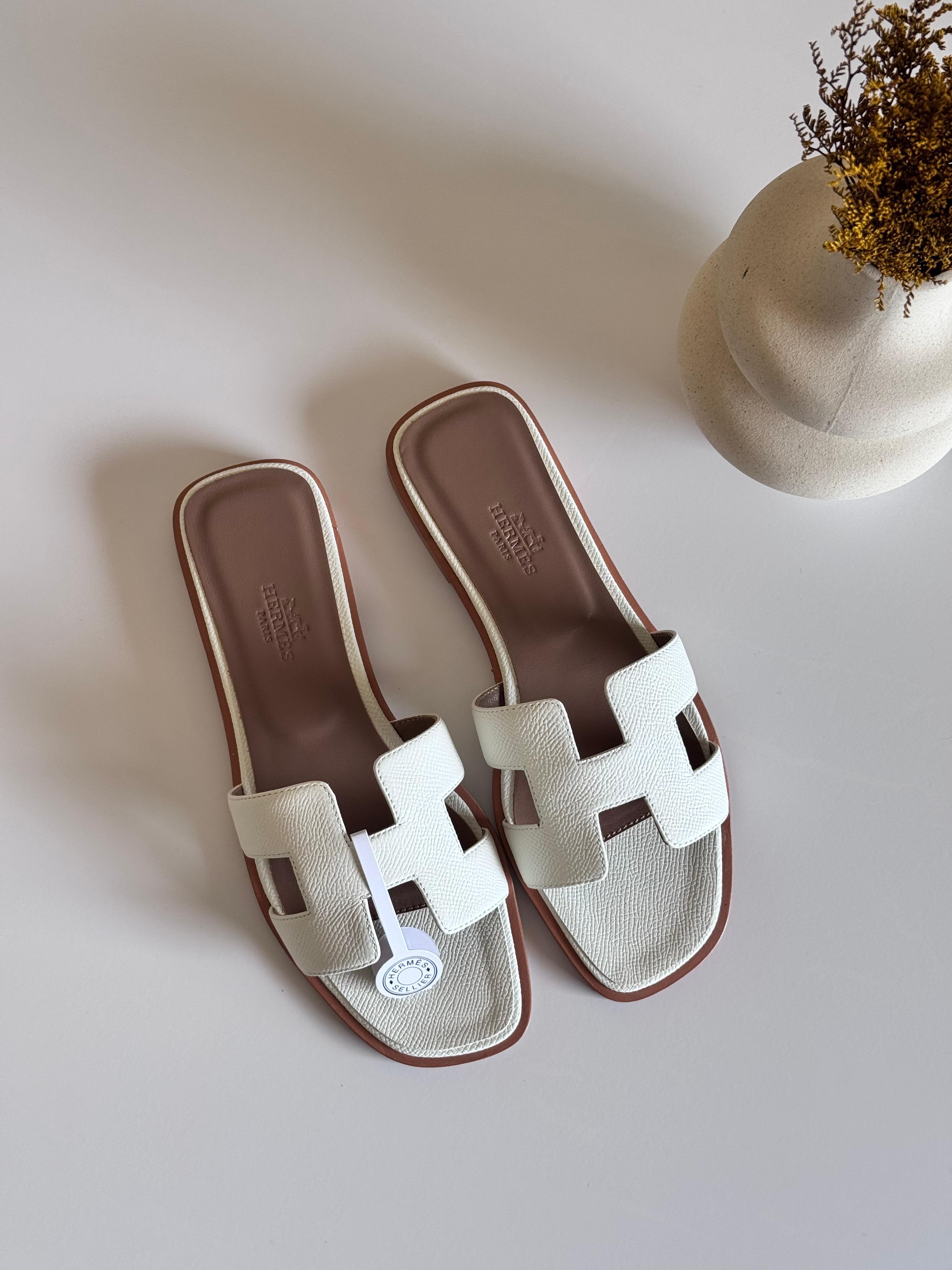 Hermes Oran Sandals