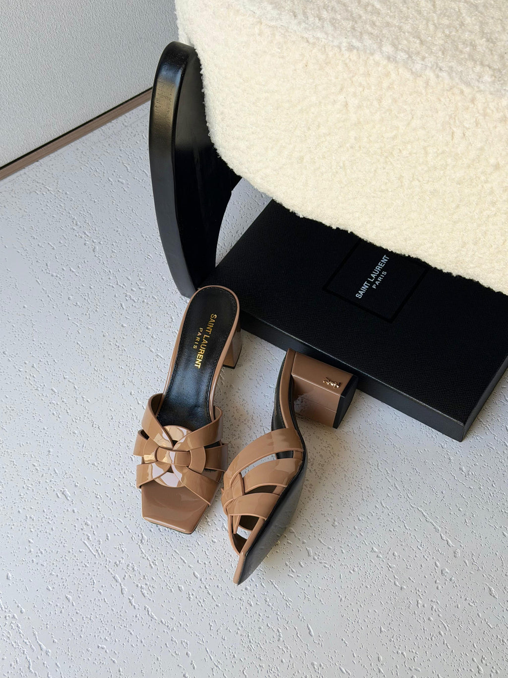 Saint Laurent Tribute Sandals