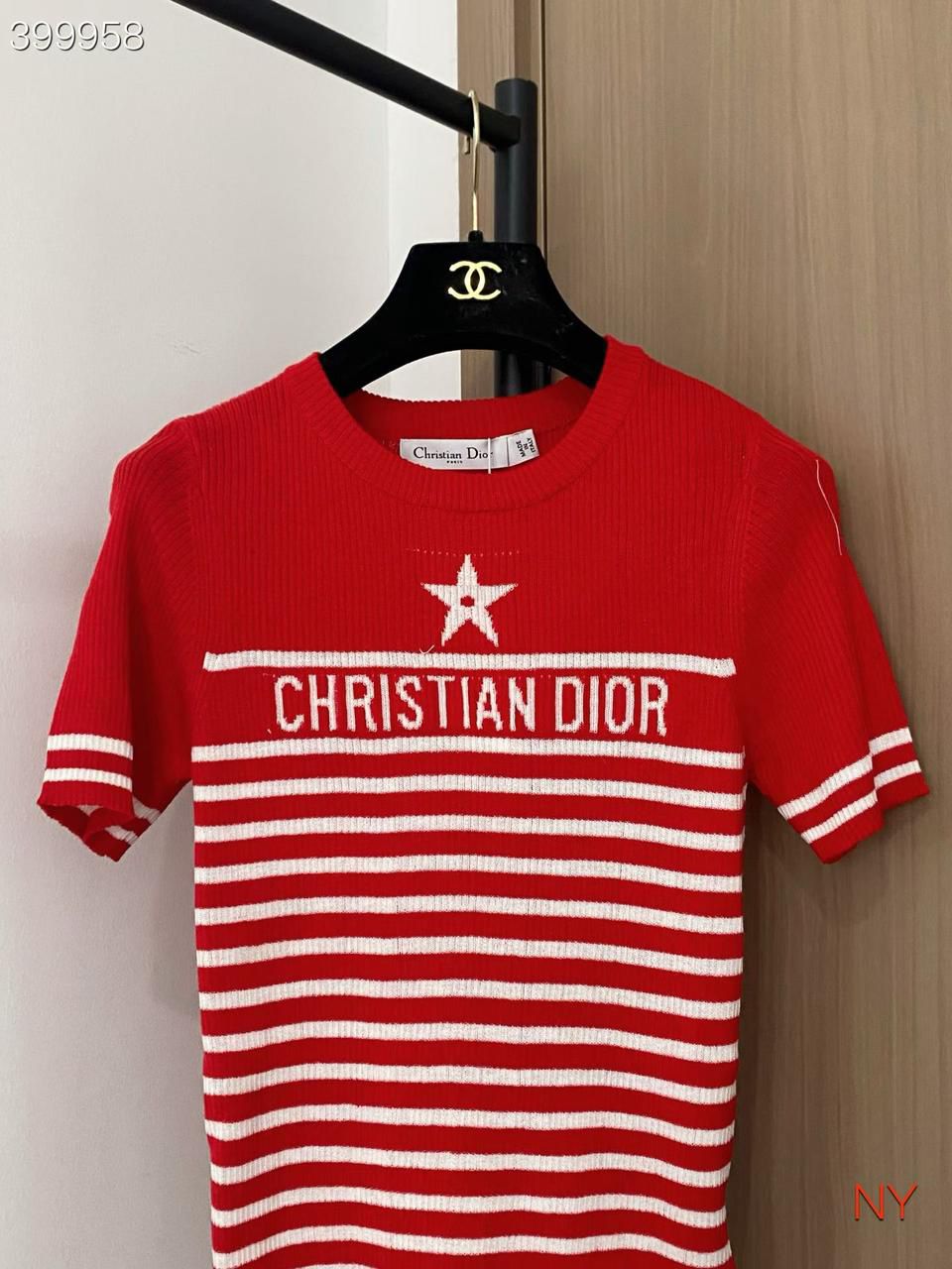Christian Dior Short-Sleeved Sweater