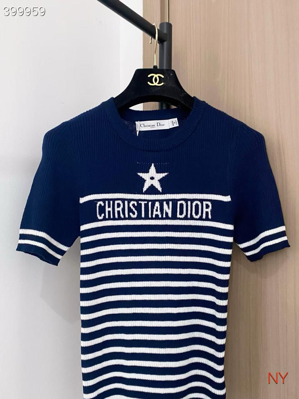 Christian Dior Short-Sleeved Sweater