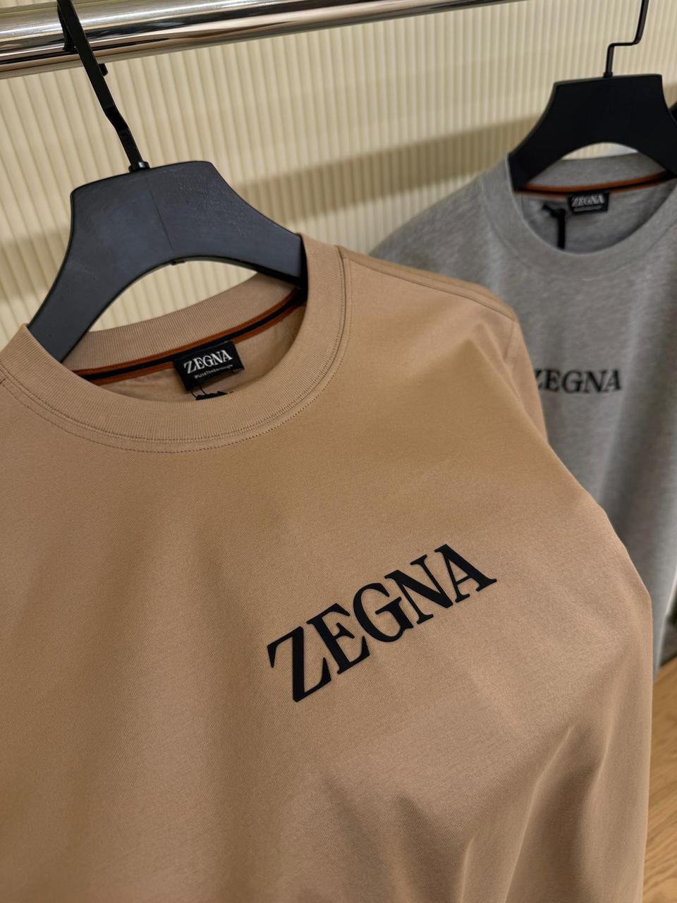 Zegna logo-print crew-neck T-shirt