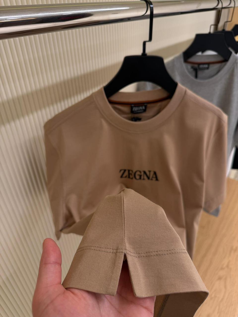 Zegna logo-print crew-neck T-shirt