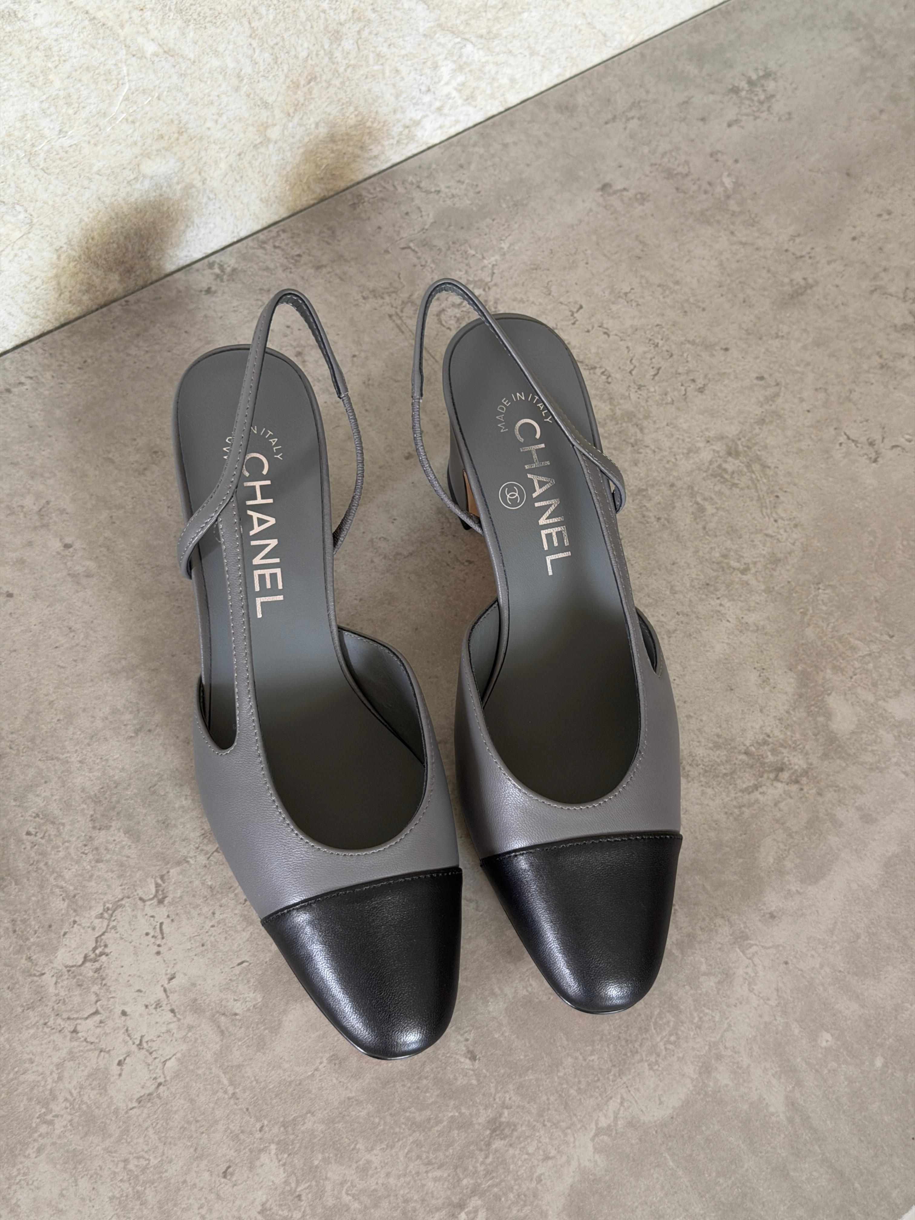 Chanel Heeled Slingbacks