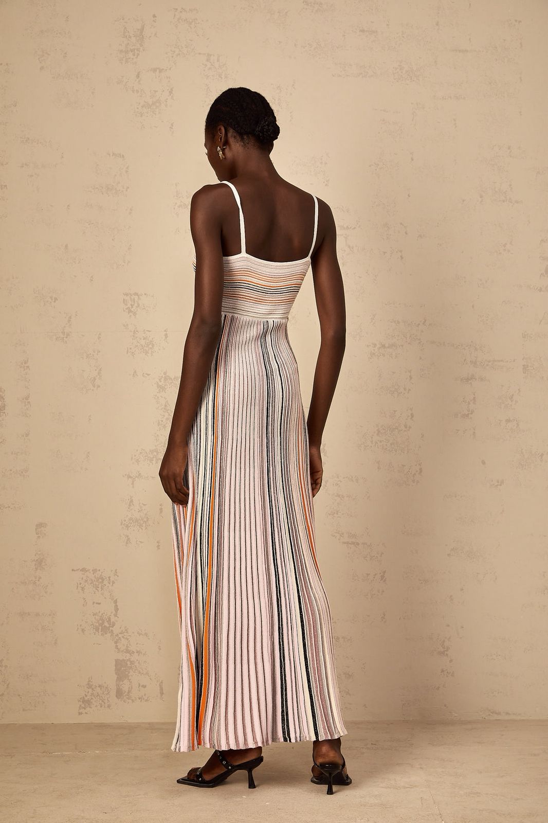 Missoni Blue Sequin-embellished Sleeveless Maxi dress