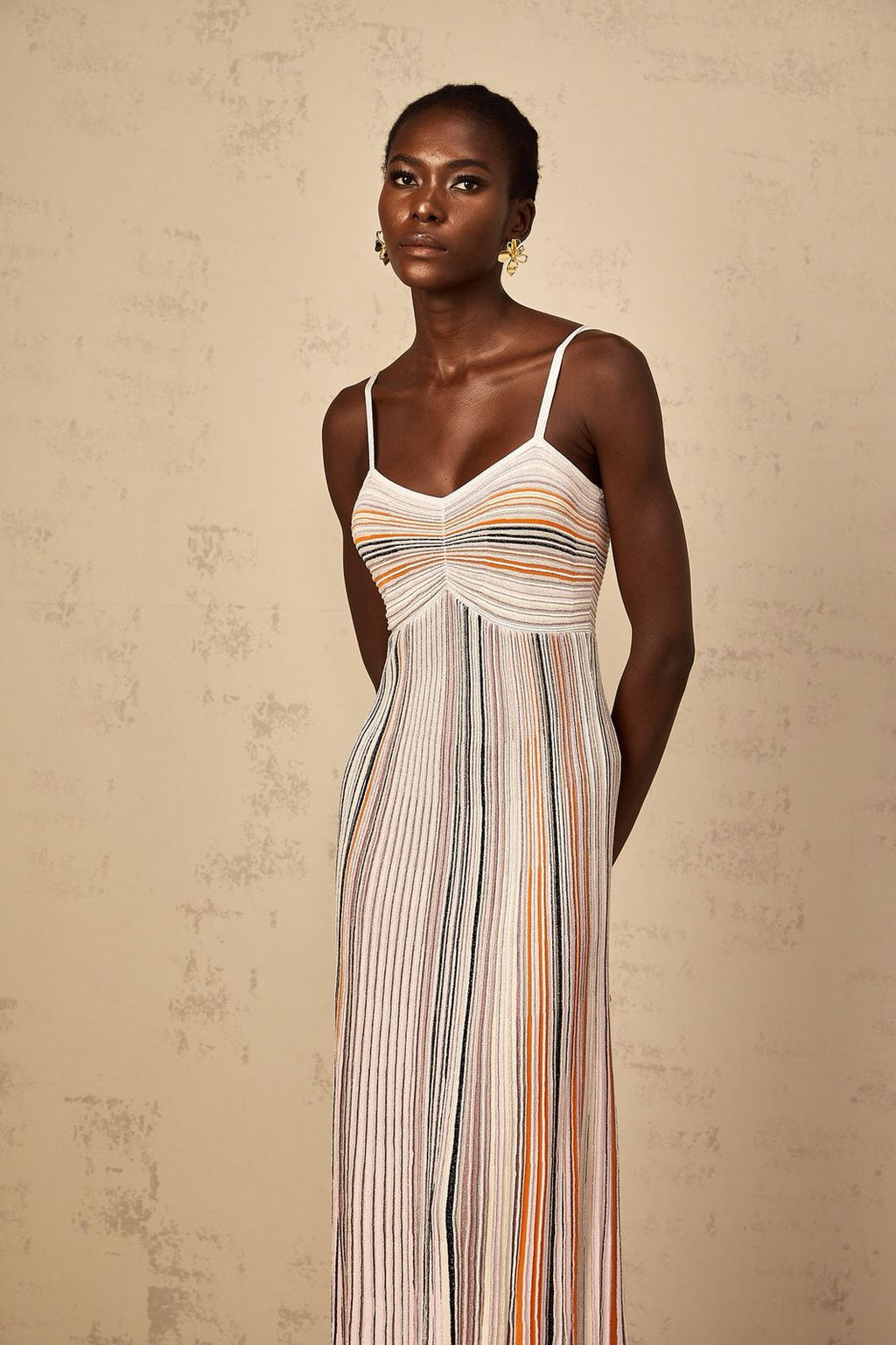 Missoni Blue Sequin-embellished Sleeveless Maxi dress