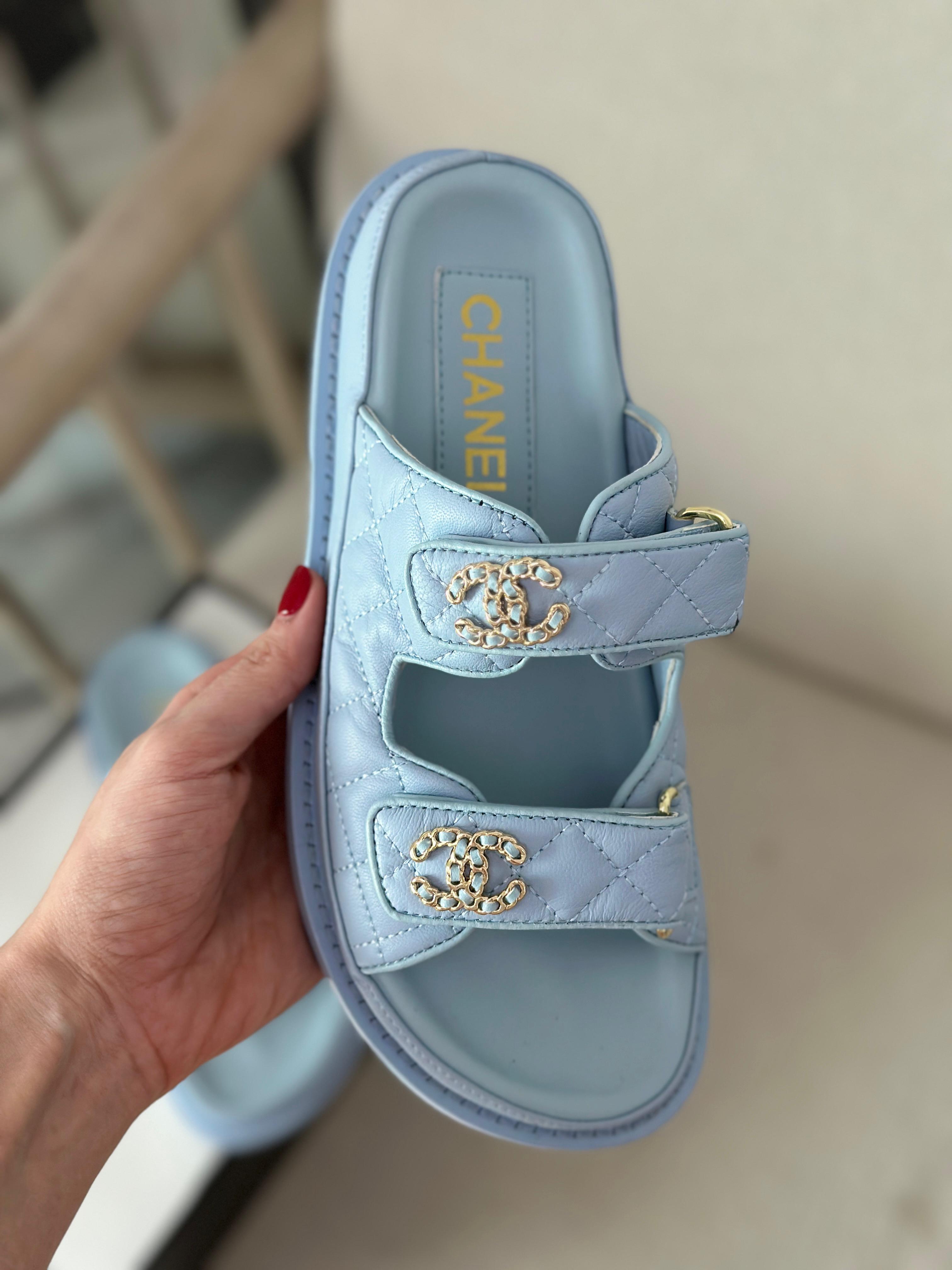Chanel Lambskin sandals