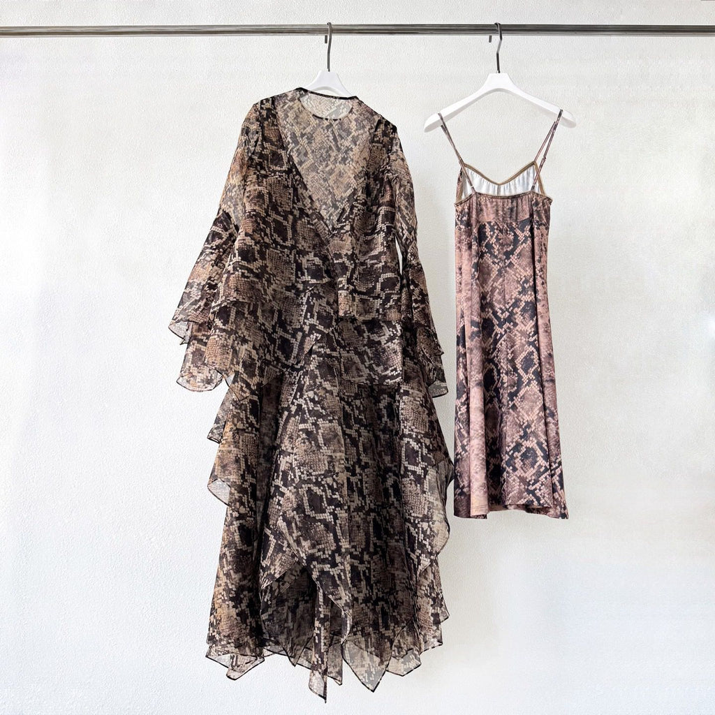 Zimmermann HYPNOTIC CASCADING MAXI DRESS