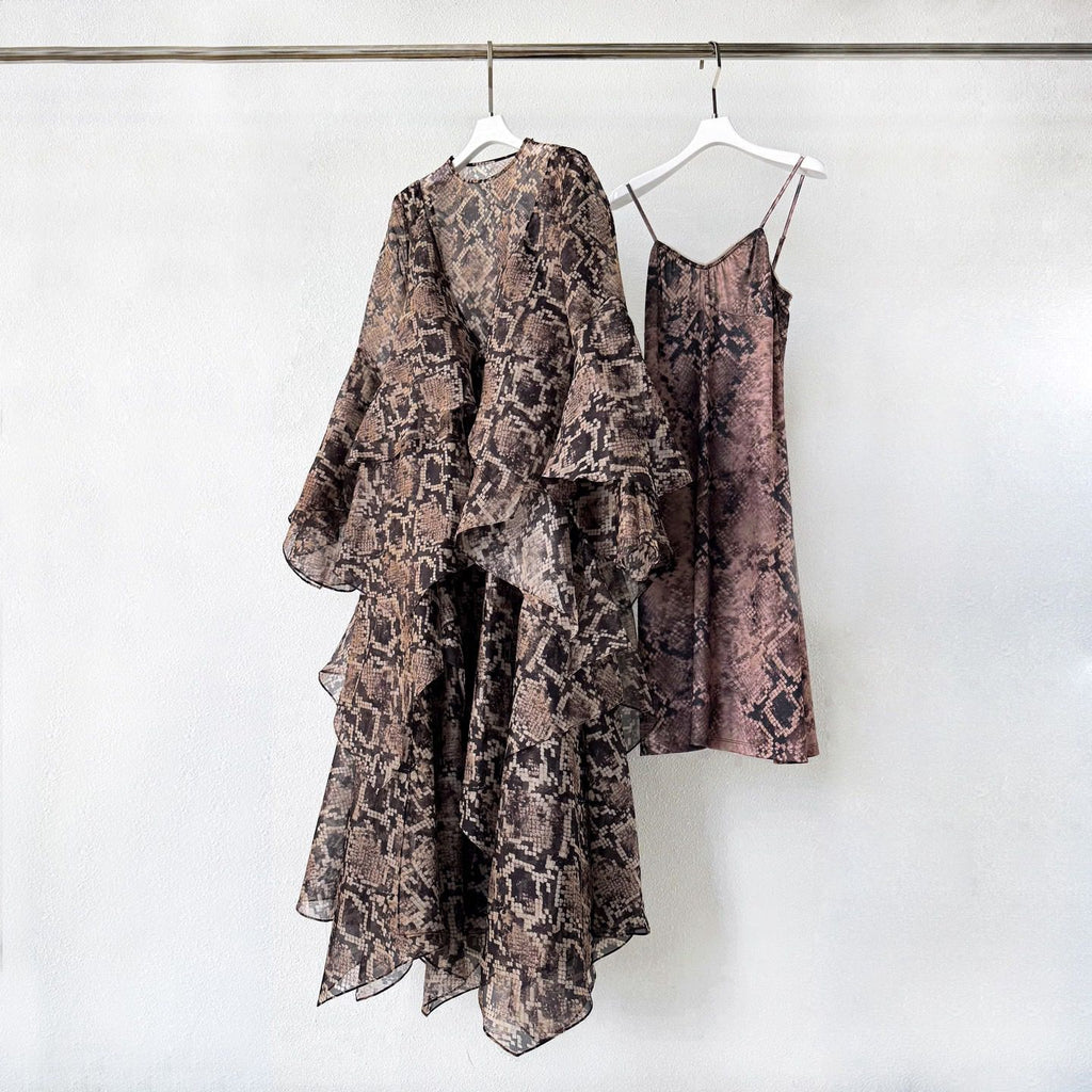 Zimmermann HYPNOTIC CASCADING MAXI DRESS