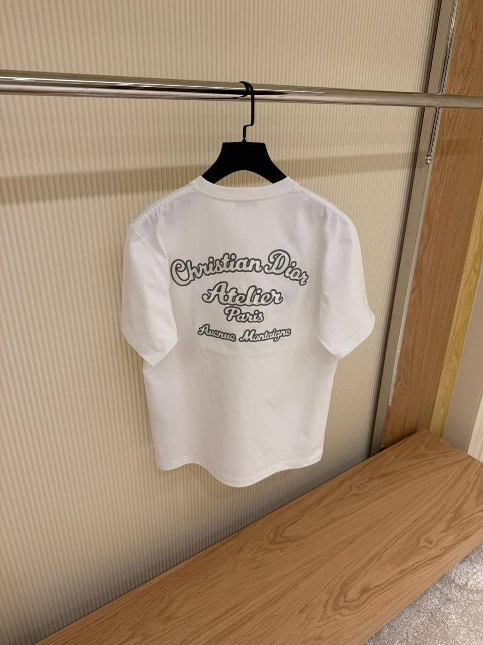 Dior Cotton Pique Embroidered T-Shirt