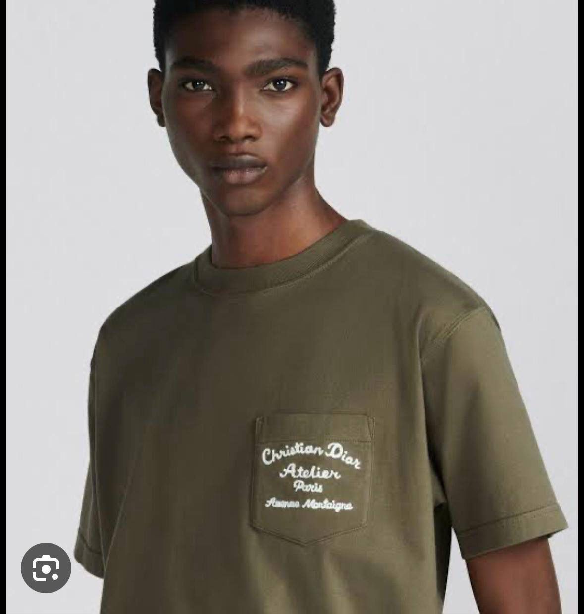 Dior Cotton Pique Embroidered T-Shirt