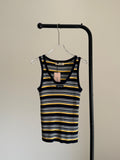 Miu Miu Cotton Stripe Tank Top