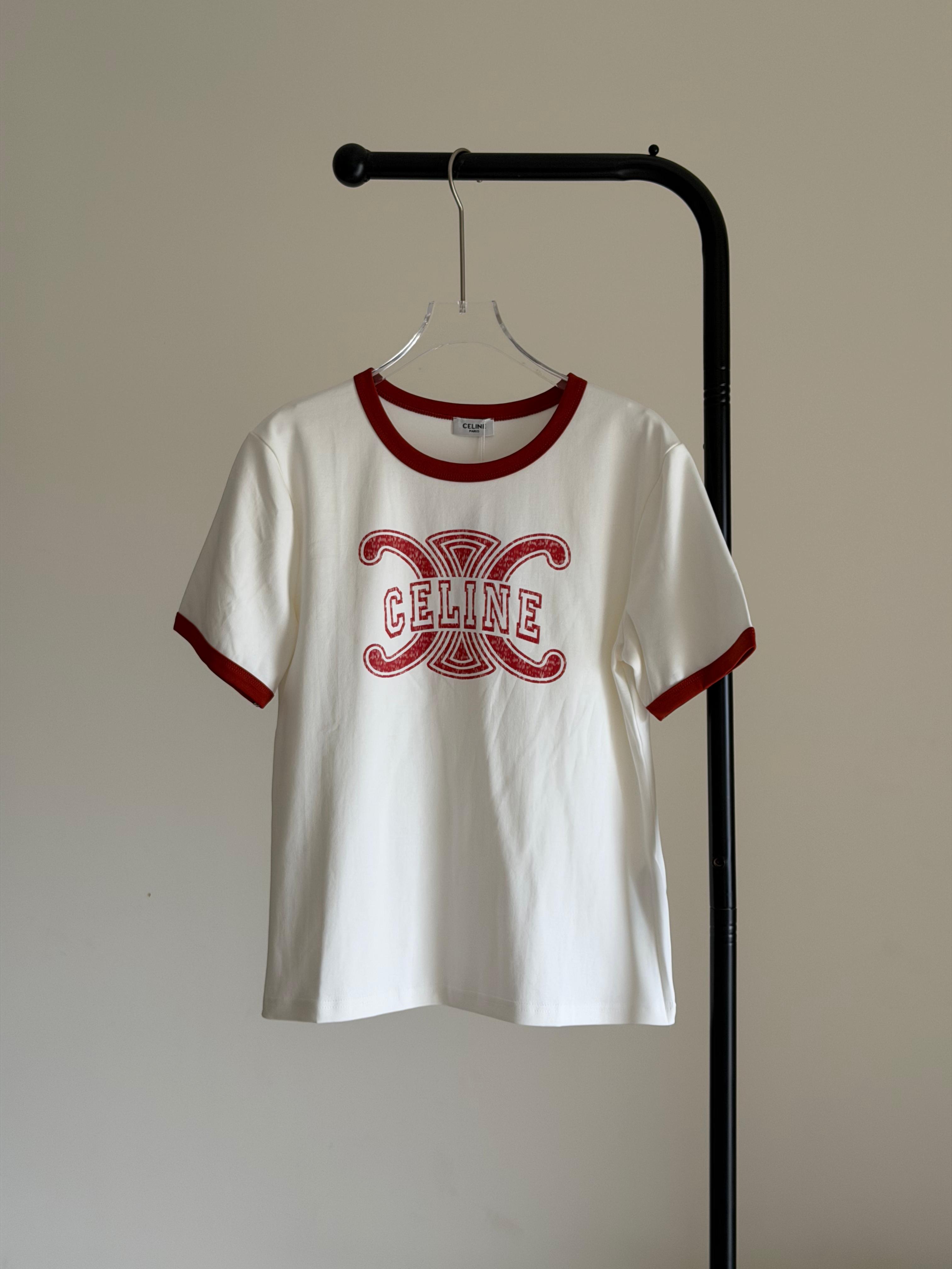 Celine 70'S T-SHIRT IN COTTON JERSEY