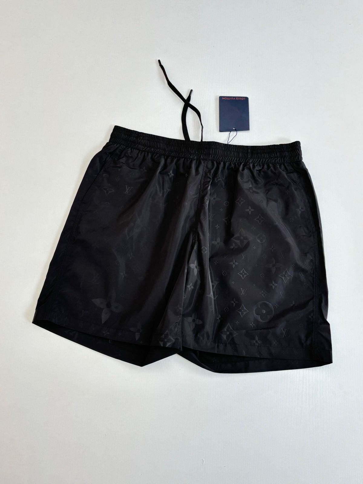 Louis Vuitton Monogram Moire Jacquard Silk Shorts
