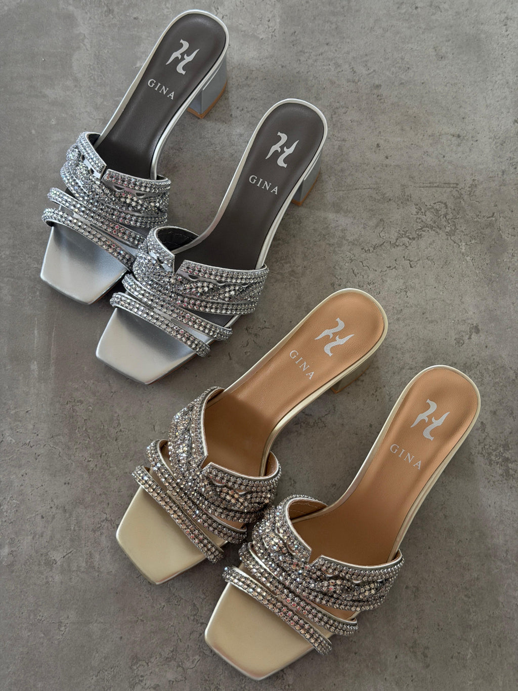 Gina Mesh Sandals
