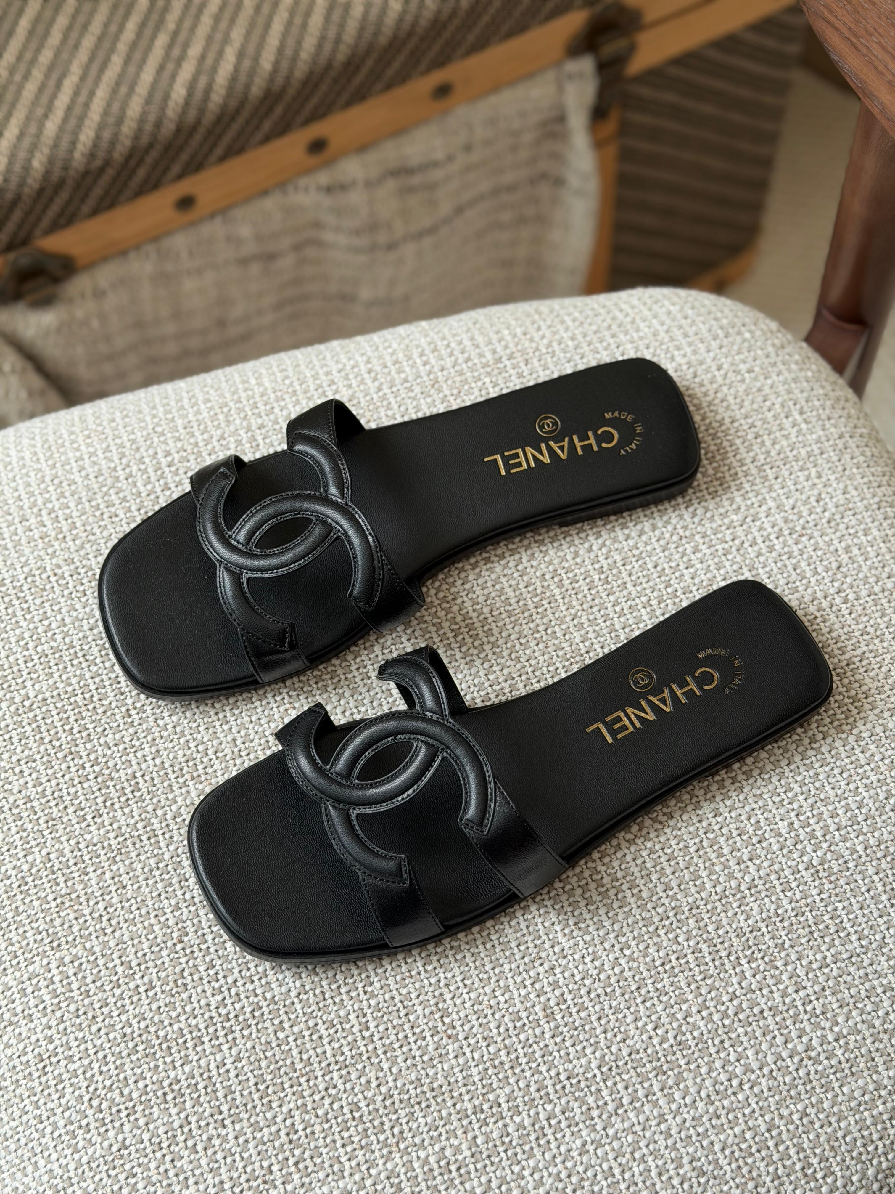 Chanel Laminated Calfskin