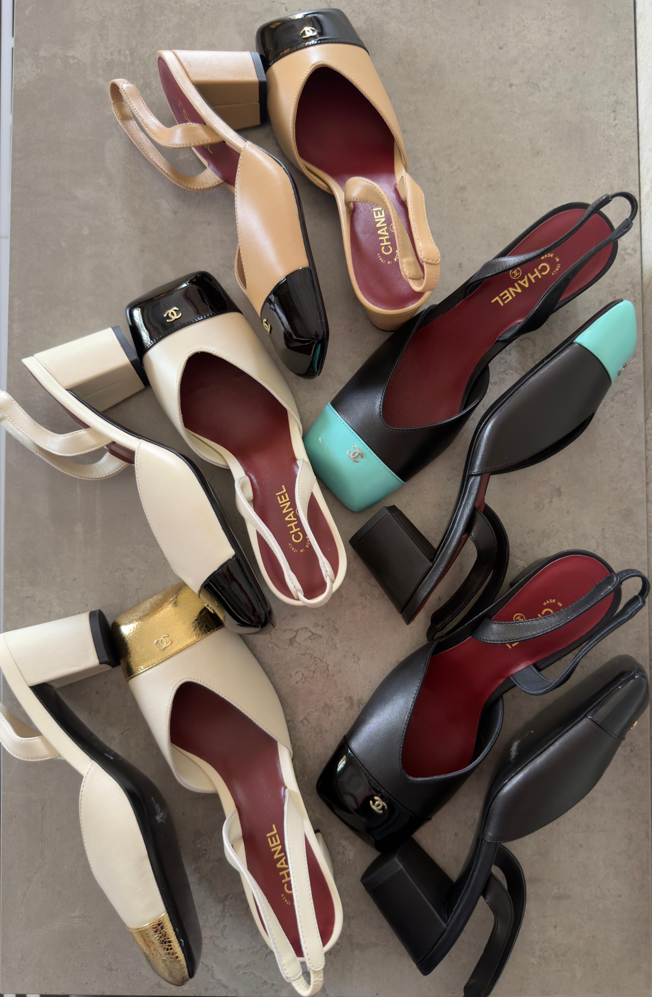 Chanel Slingbacks - Lambskin