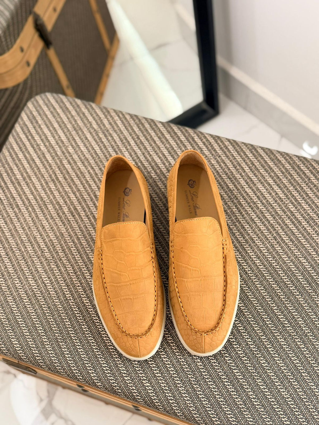 Loro Piana Crocodile Loafer