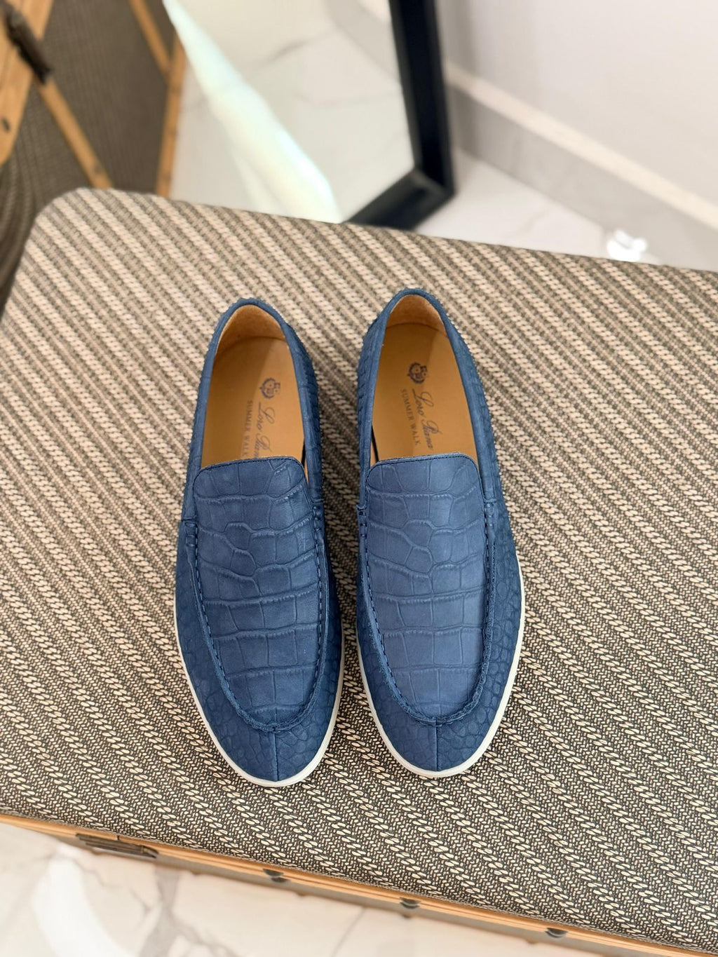 Loro Piana Crocodile Loafer