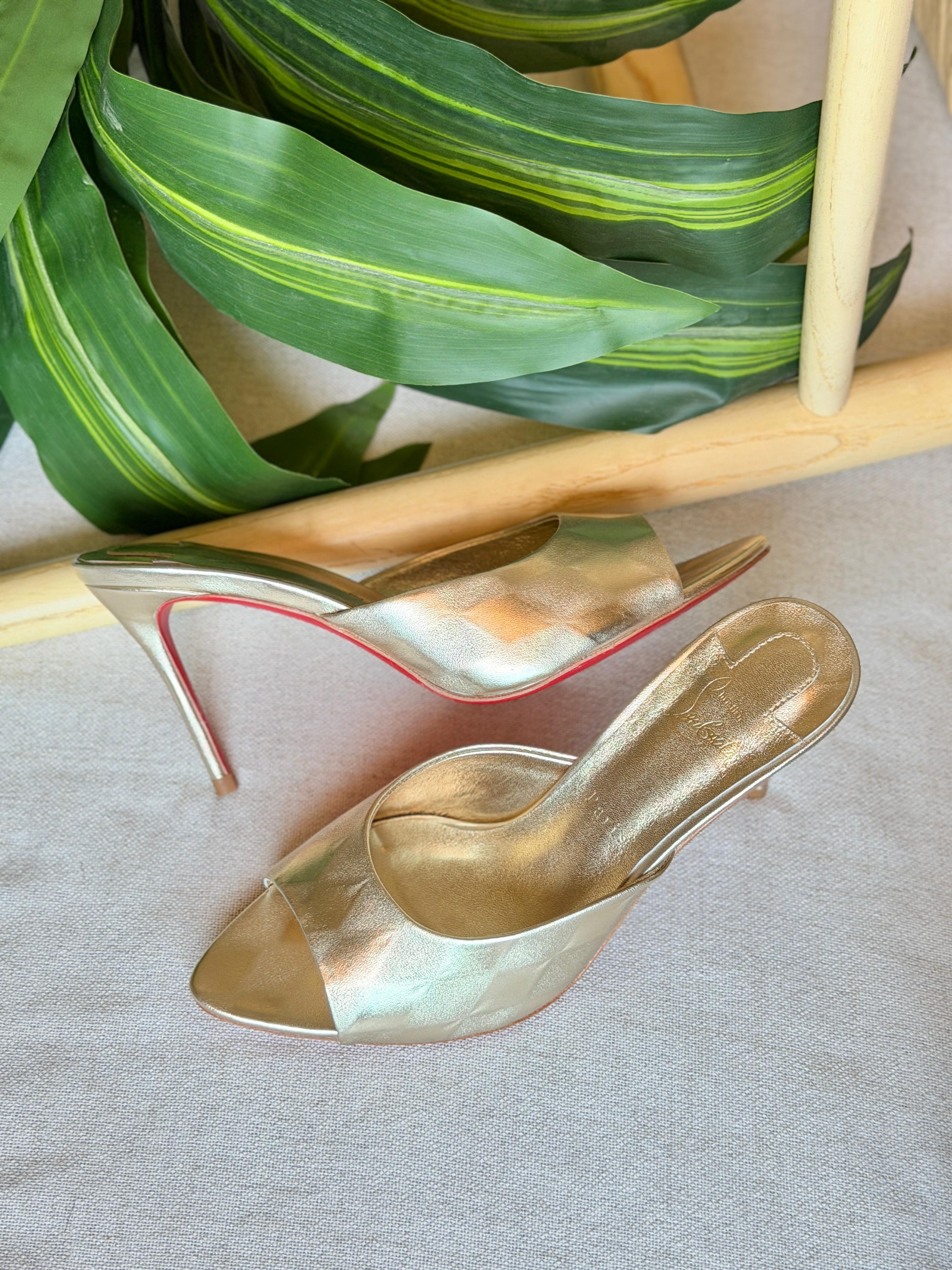 Christian Louboutin Miss Z 80 mules
