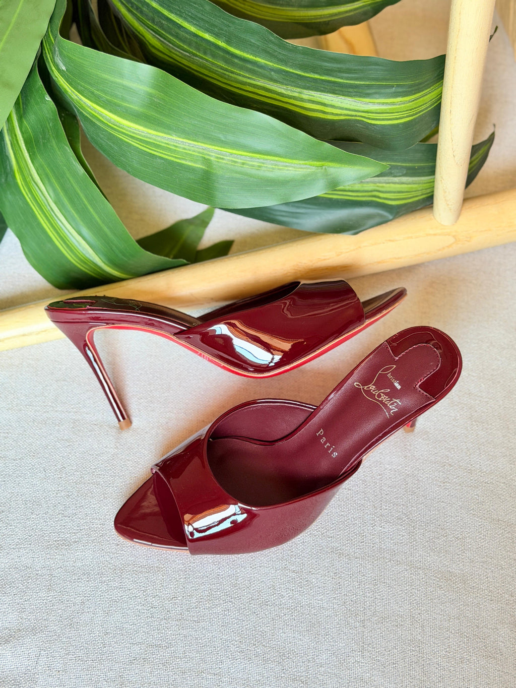 Christian Louboutin Miss Z 80 mules