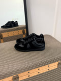 Maison Margiela  Follow Replica Wedge Sneakers in Suede & Leather