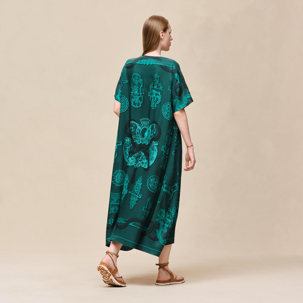 Hermes Ferronnerie Remix" caftan
