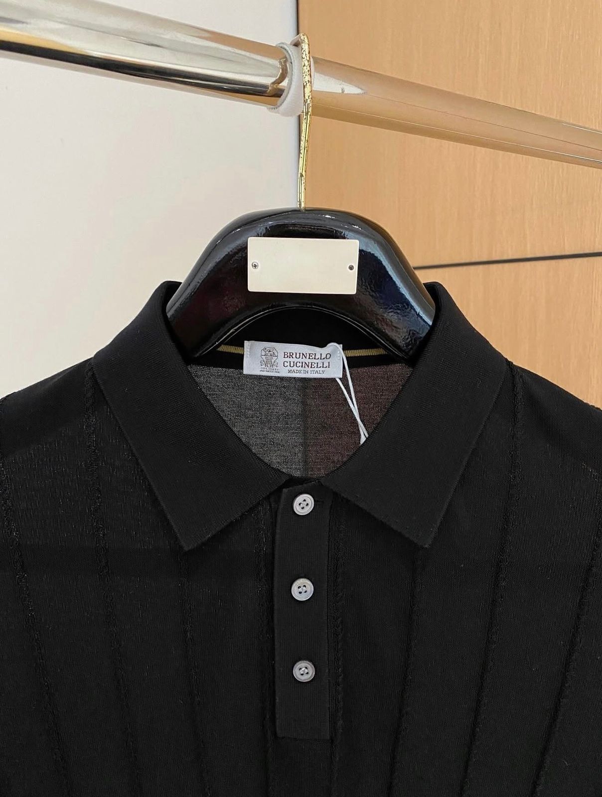Brunello Cucinelli Knitted Polo Shirt