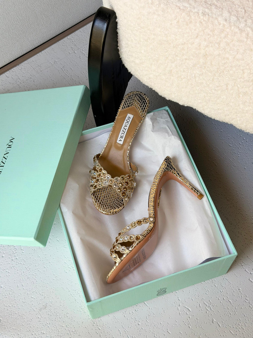 Aquazzura Tequila 75 mules