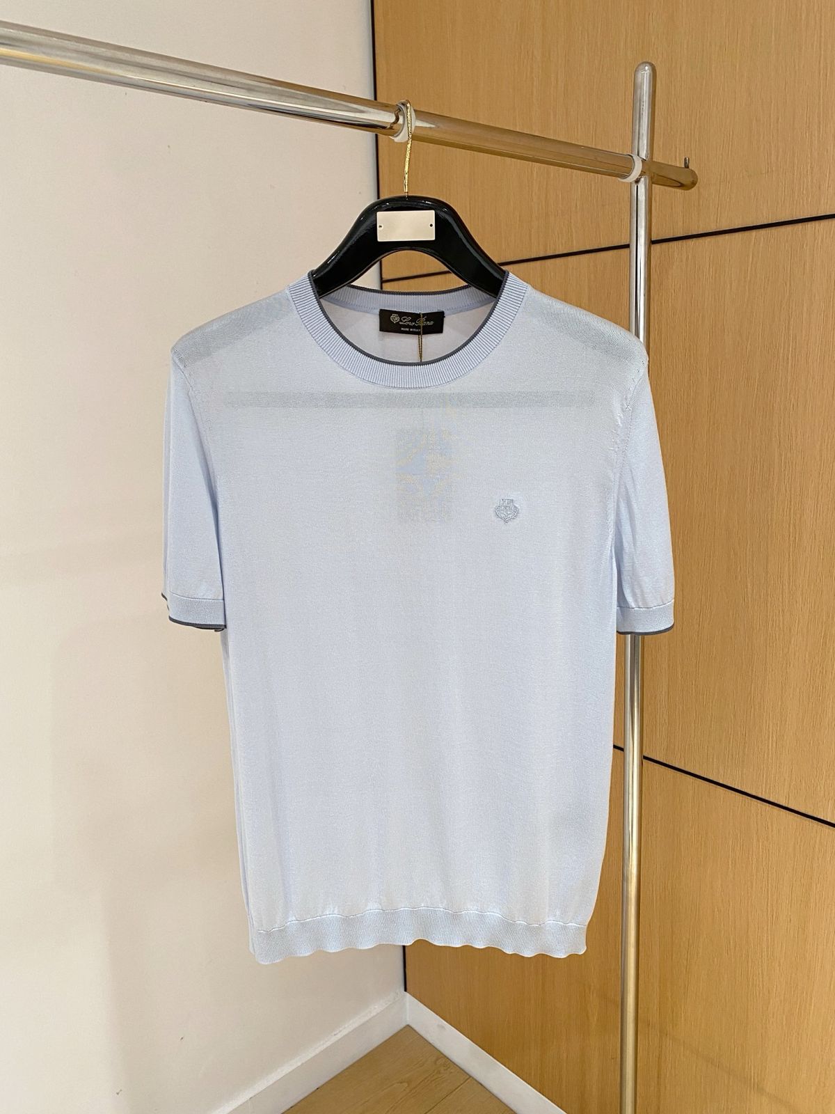 LORO PIANA Silk and Cotton-Blend T-Shirt