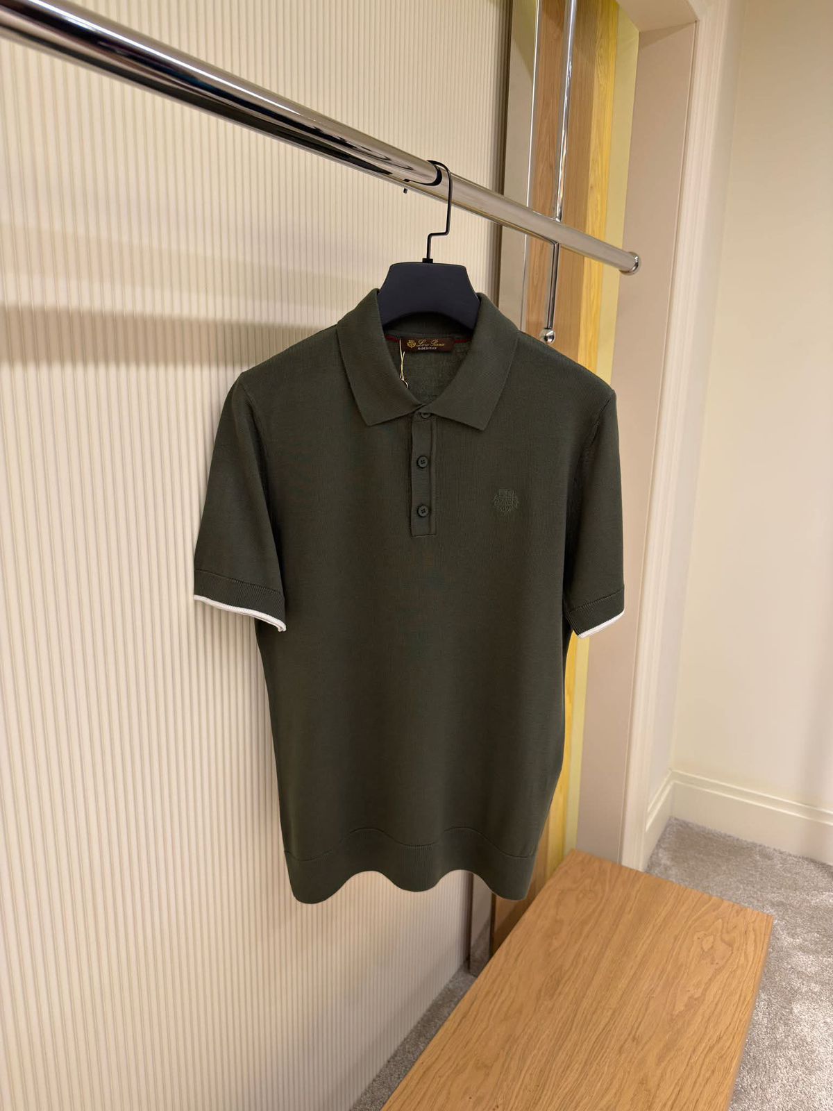 Loro Piana Polo Shirt Cashmere, Silk