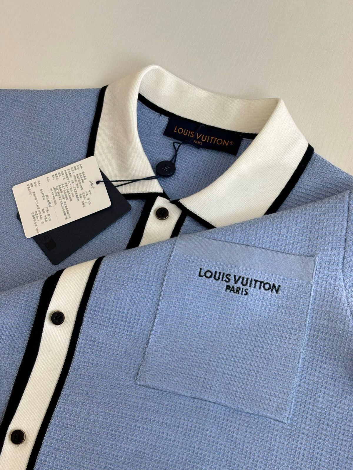 Louis Vuitton Waffle Signature Short-Sleeved Shirt