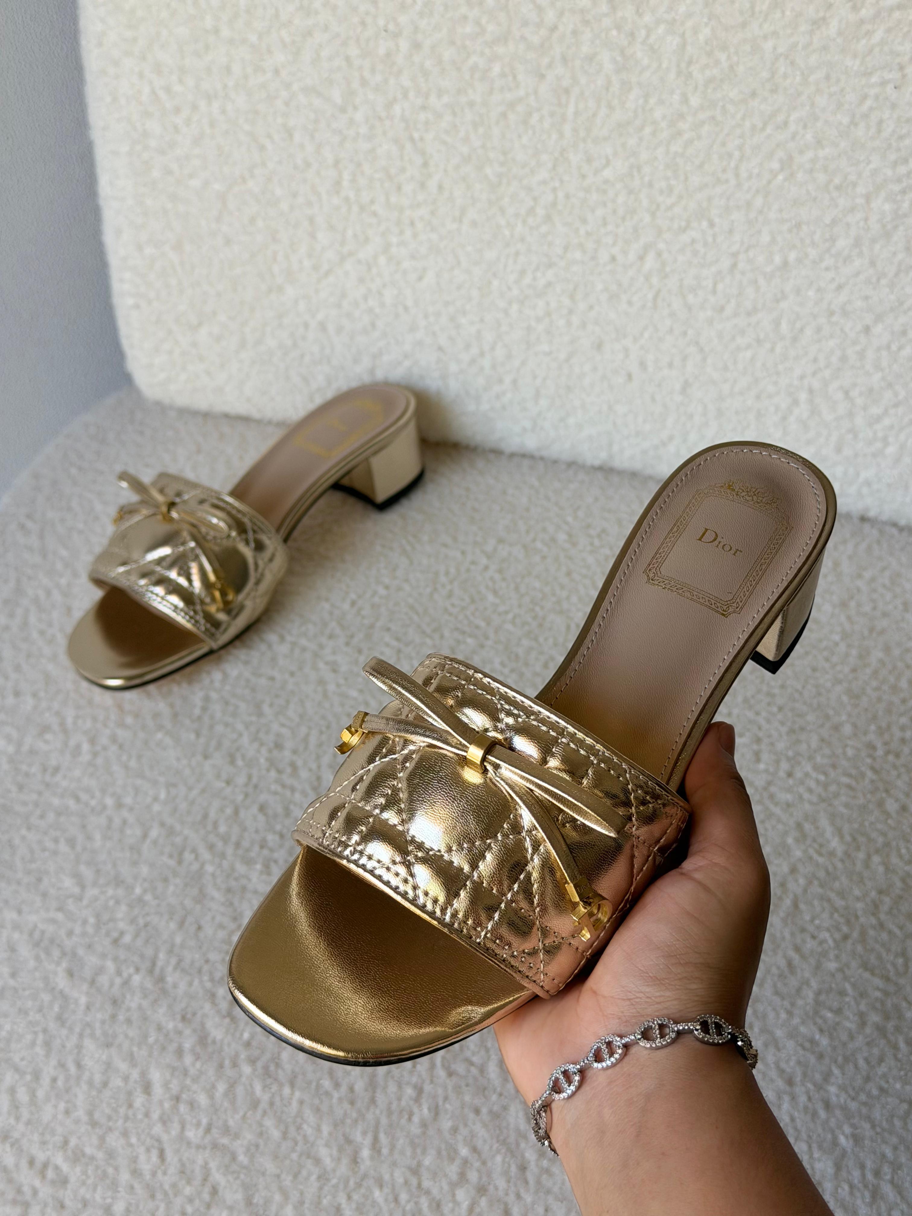 Dior Cannage sandals