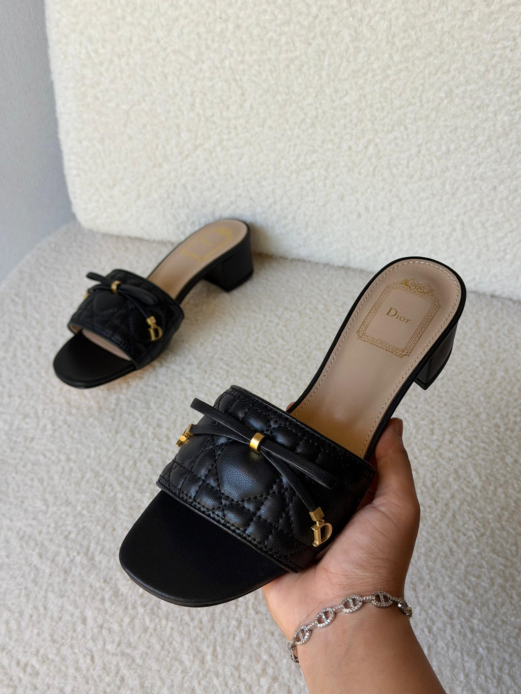 Dior Cannage sandals