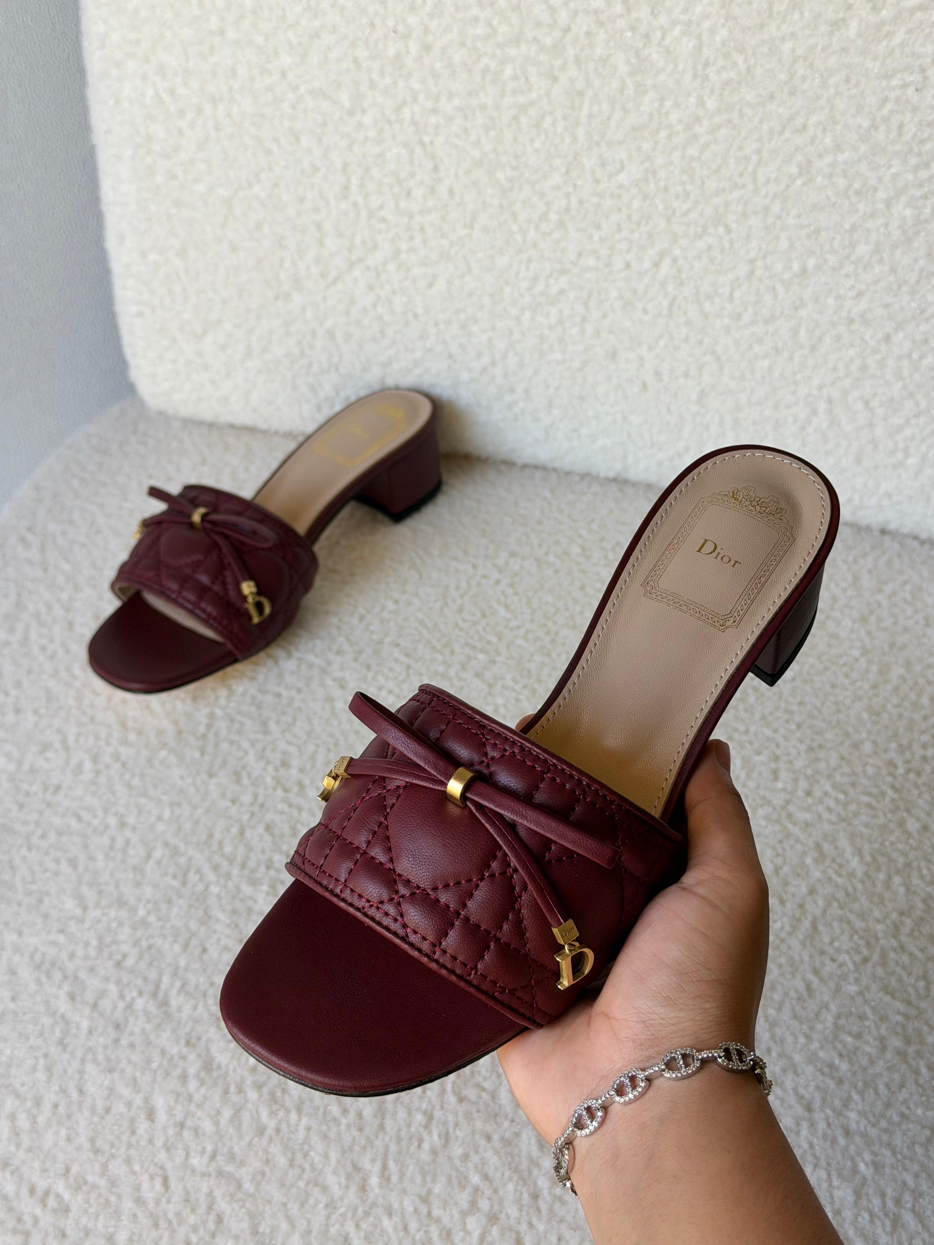 Dior Cannage sandals