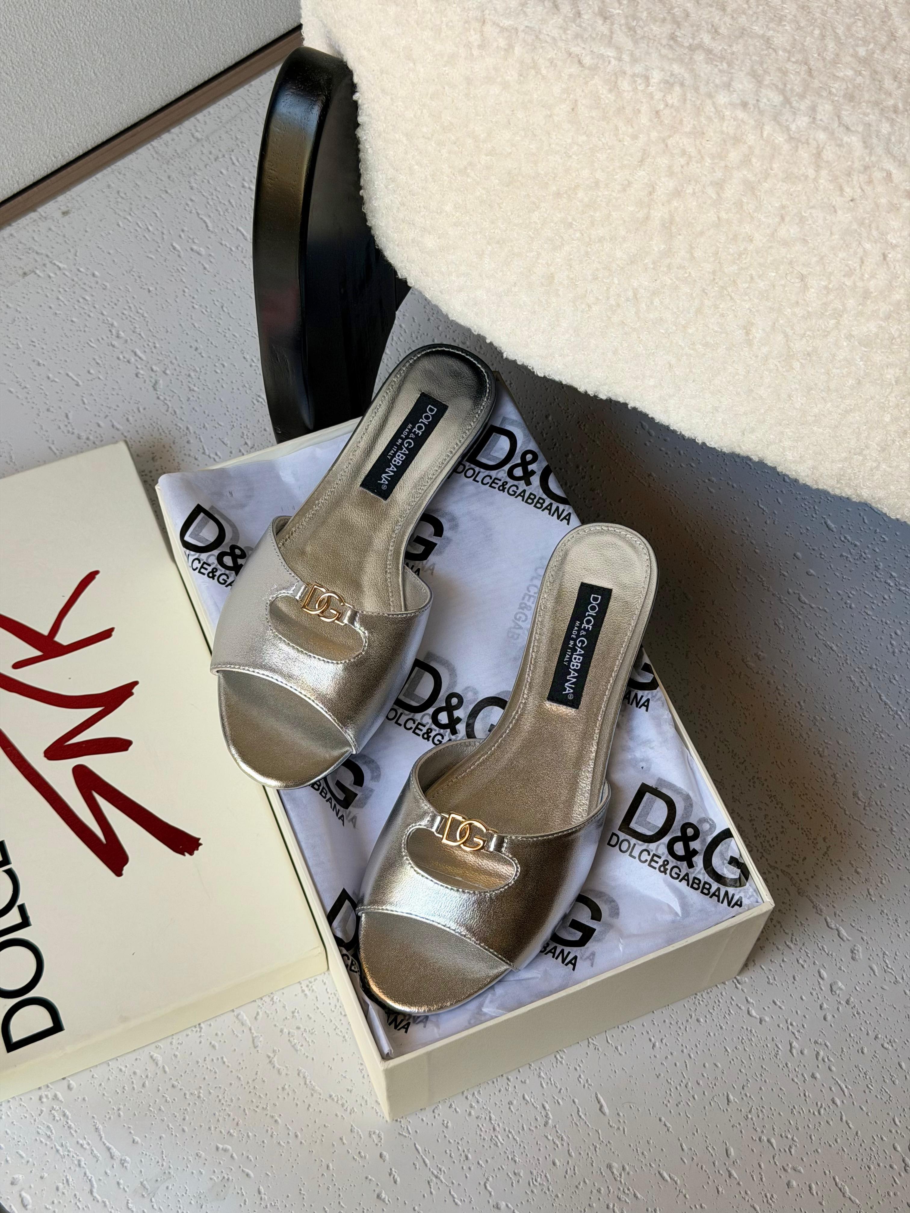 Dolce&Gabbana Lollo slide sandals