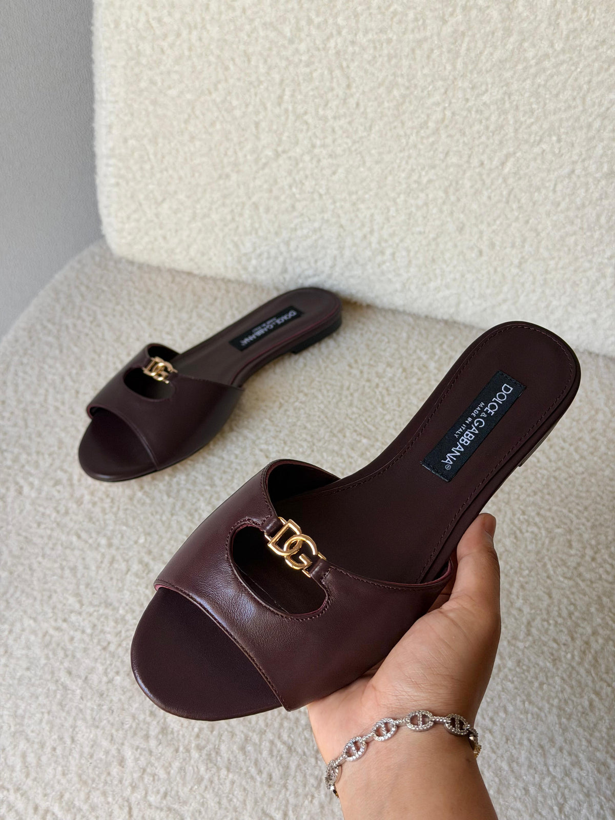 Dolce&Gabbana Lollo slide sandals