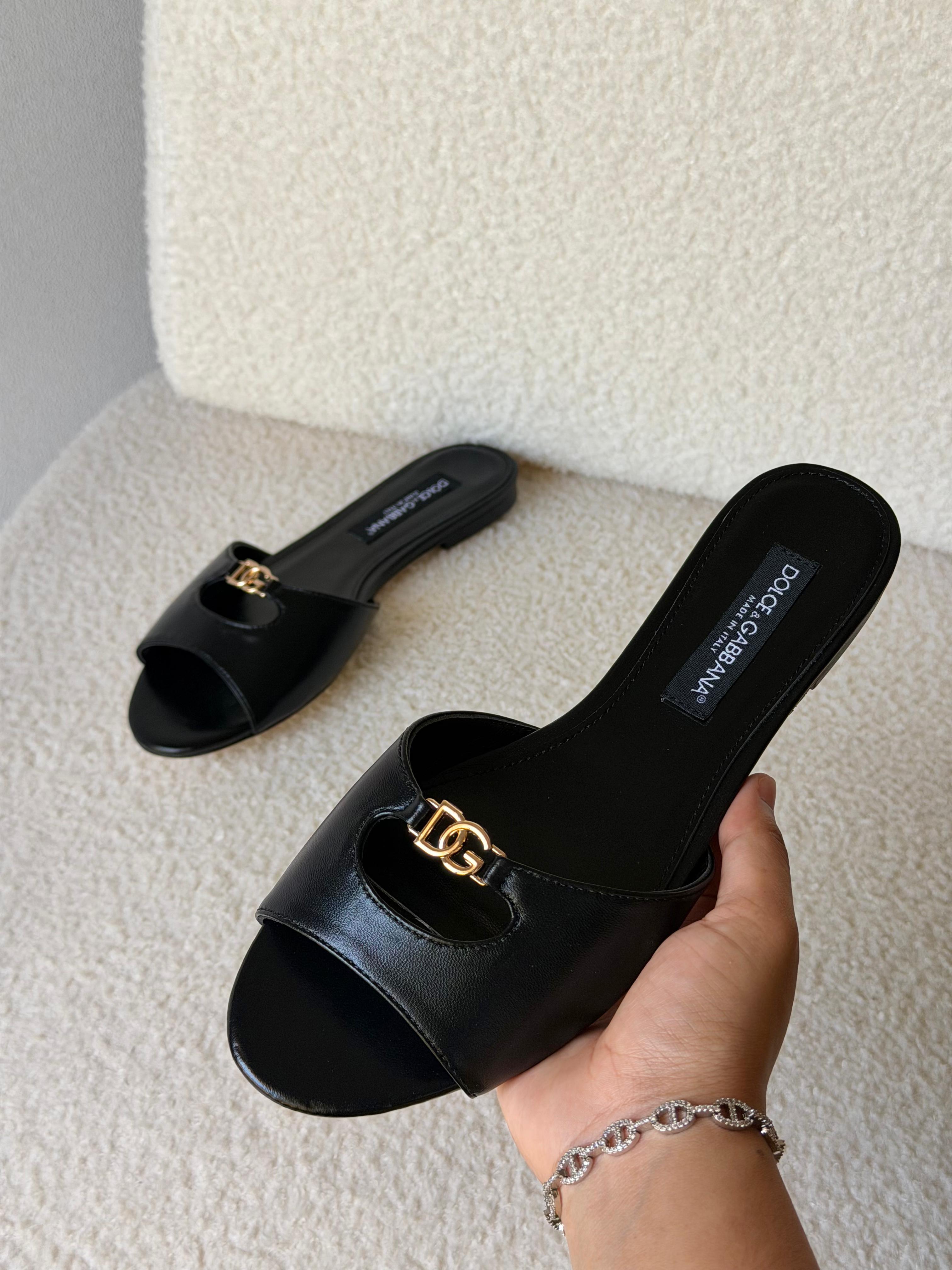 Dolce&Gabbana Lollo slide sandals