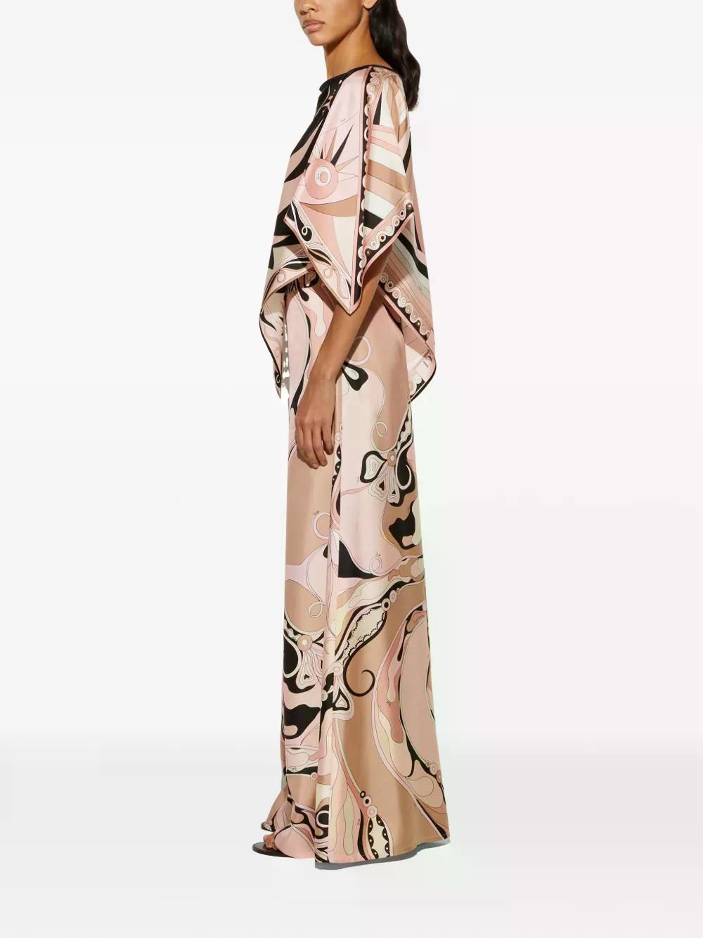 PUCCI Orchidee-print Pants | Neutrals