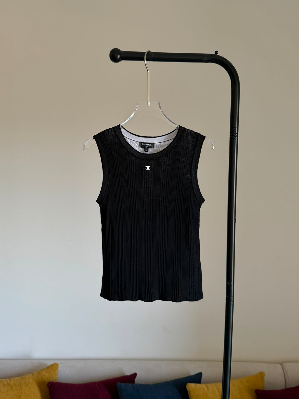 Chanel Knit Sleeveless Tank