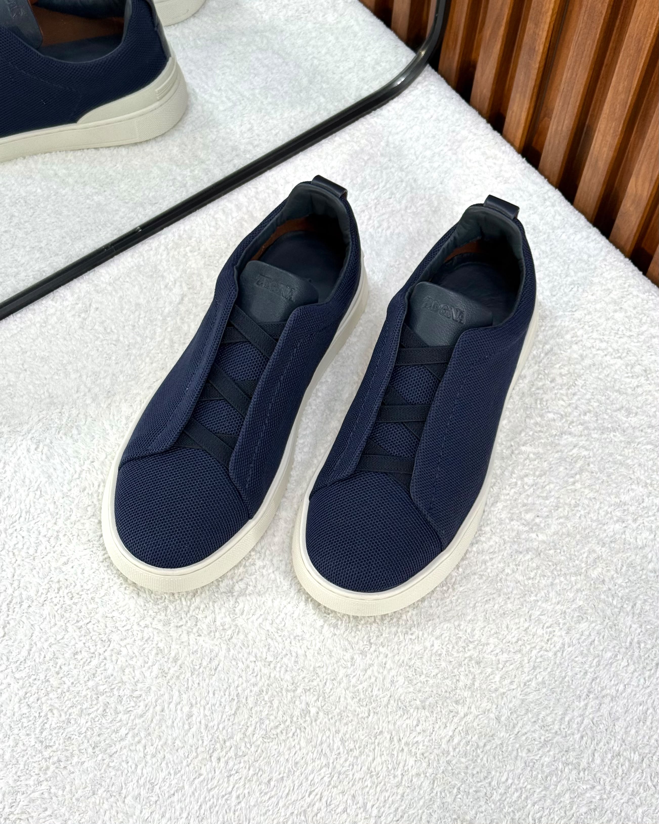Zegna Triple Stitch Sneakers